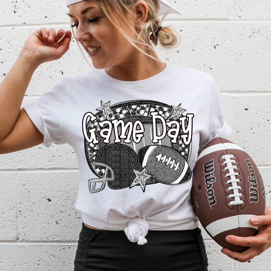 Football Game Day DTF Print