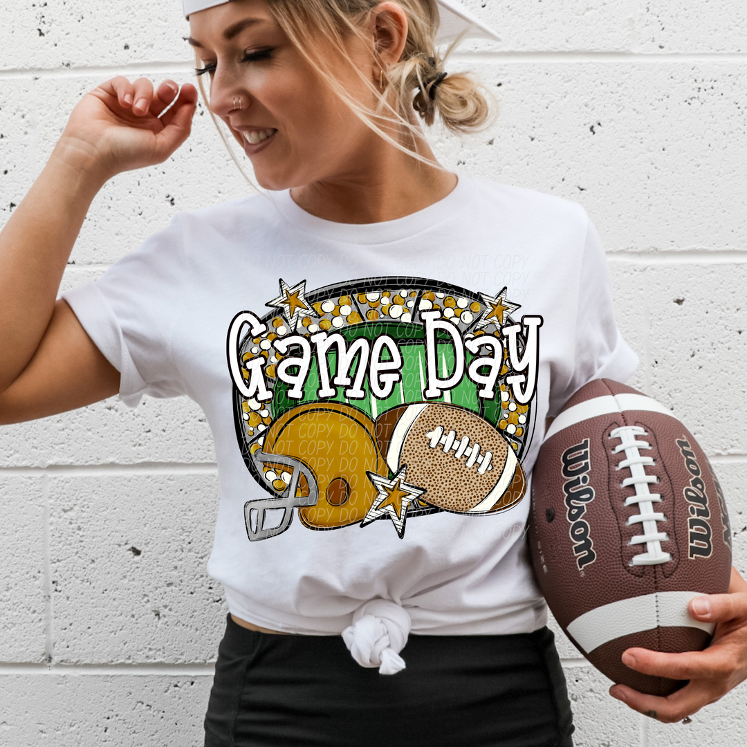 Football Game Day DTF Print