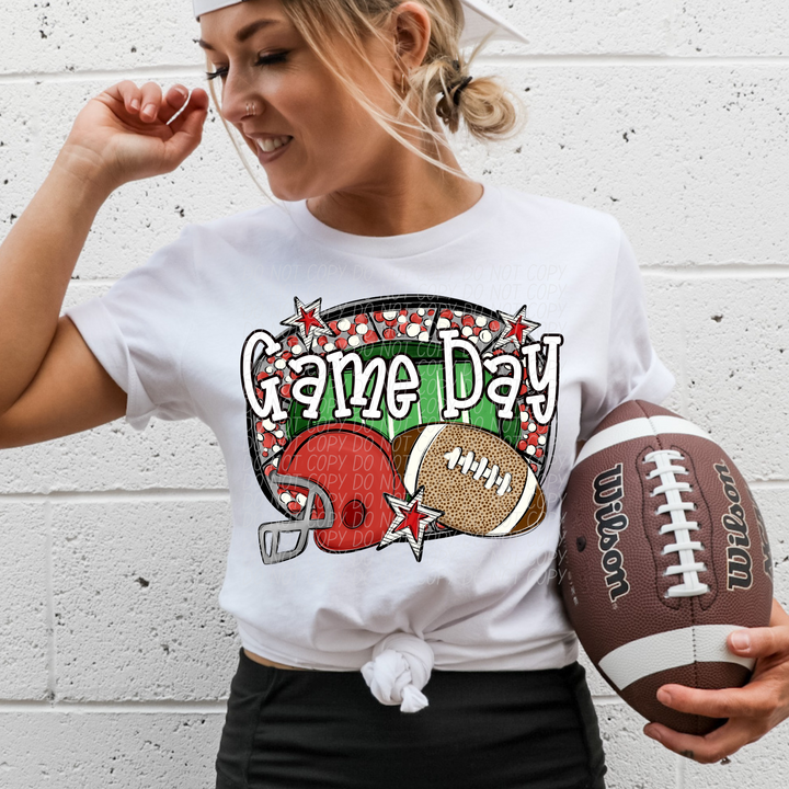 Football Game Day DTF Print