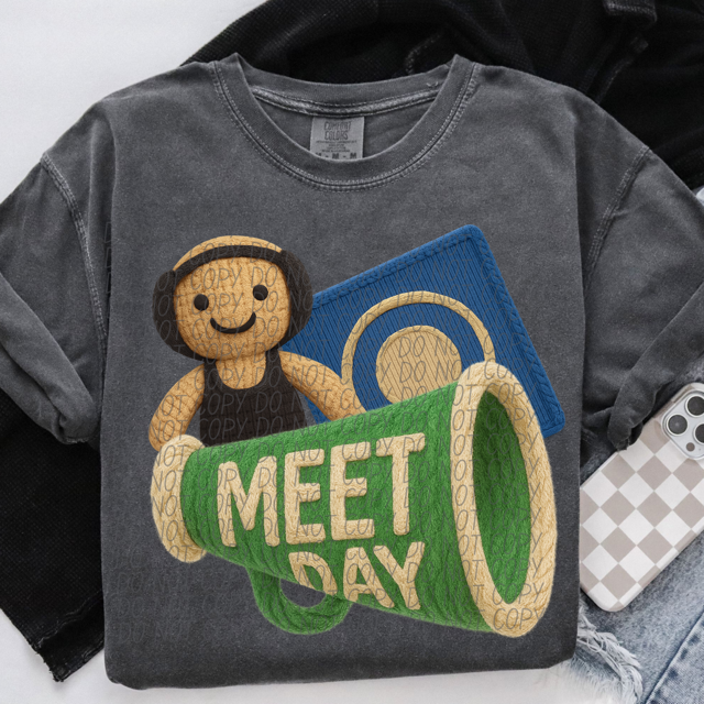 Yarn Game Day Wrestling DTF Print