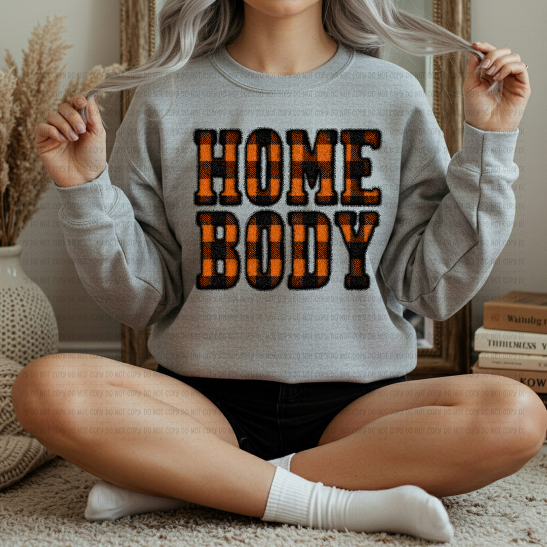 Homebody Plaid DTF Print