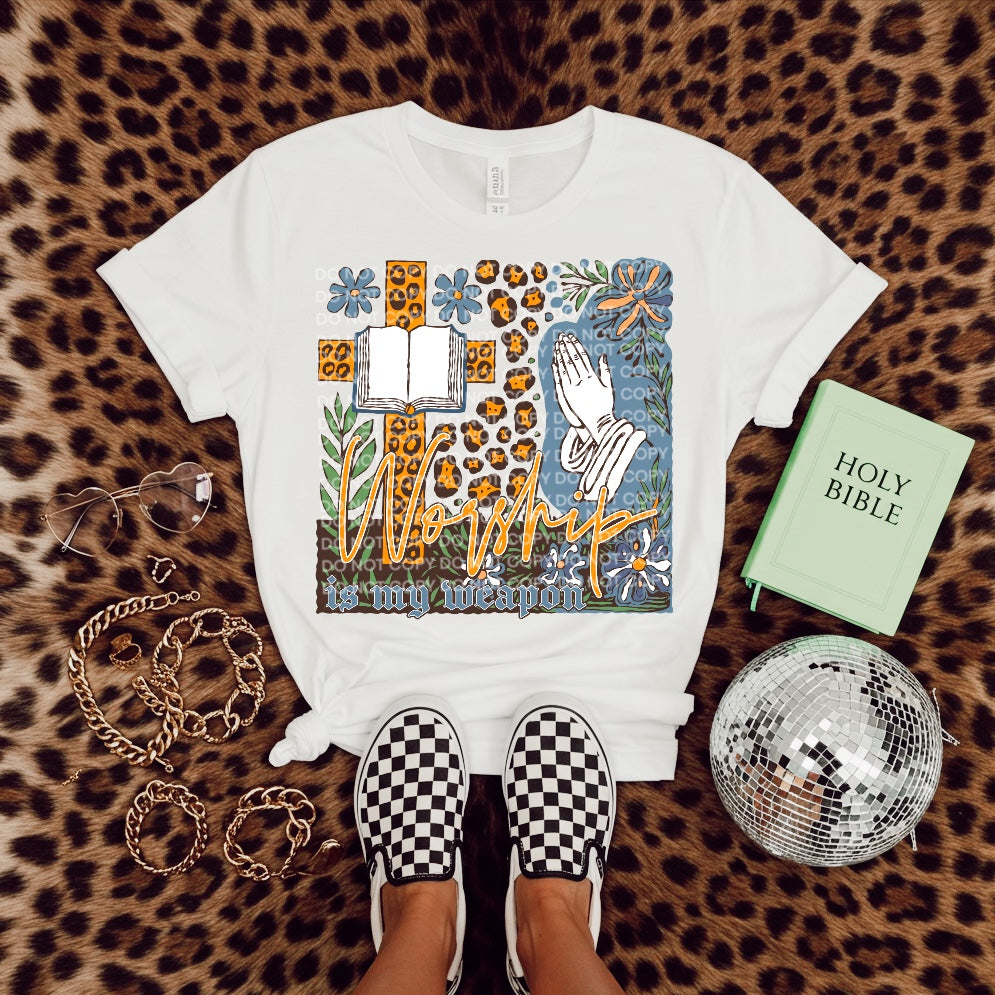 Worship Is My Weapon DTF Print