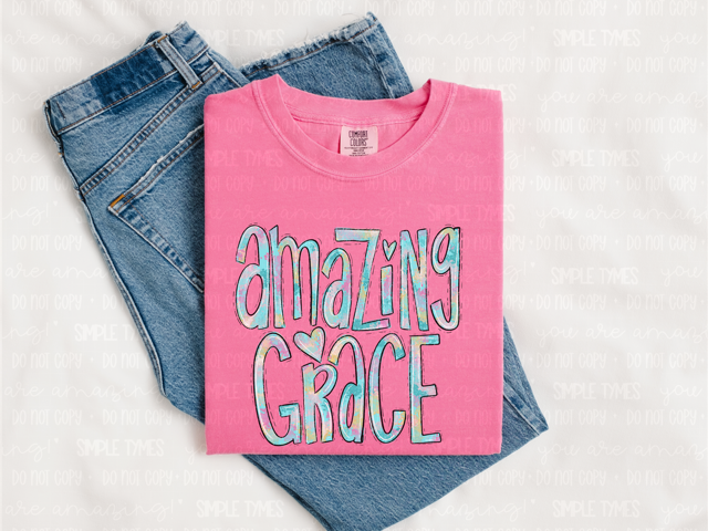 Amazing Grace DTF Print