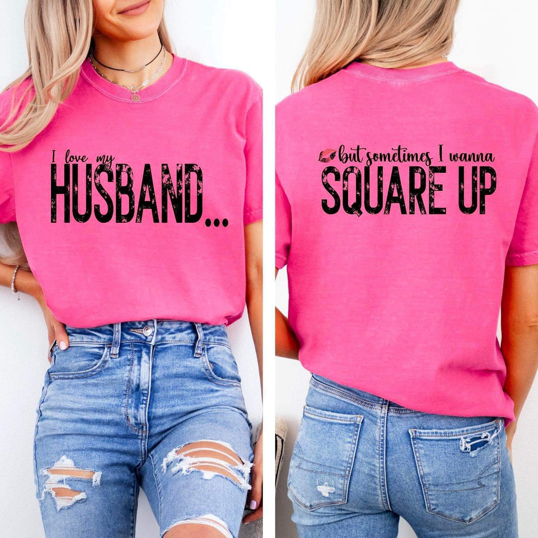 I Love My Husband FRONT DTF Print