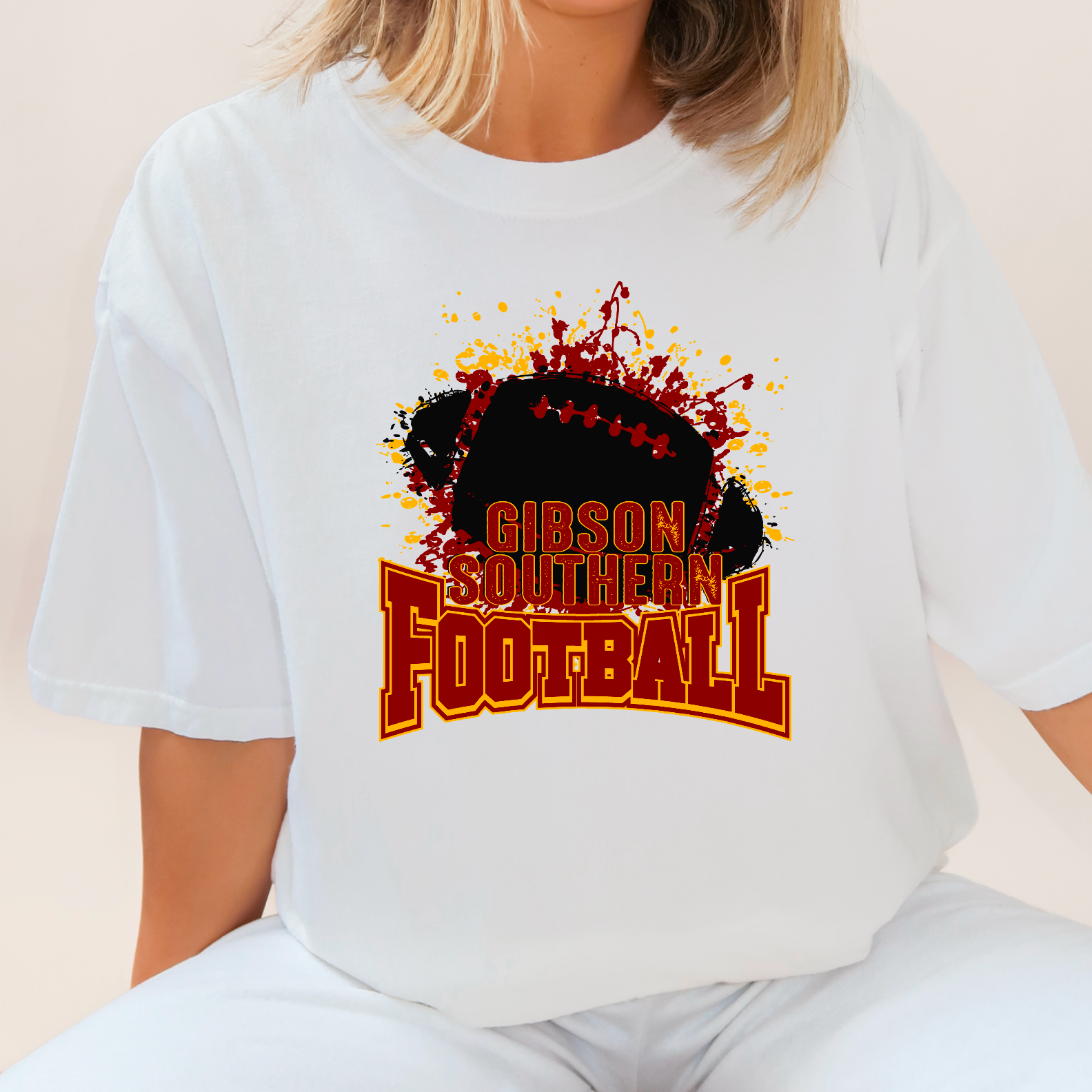 Gibson Southern Football DTF Print Simple Tymes