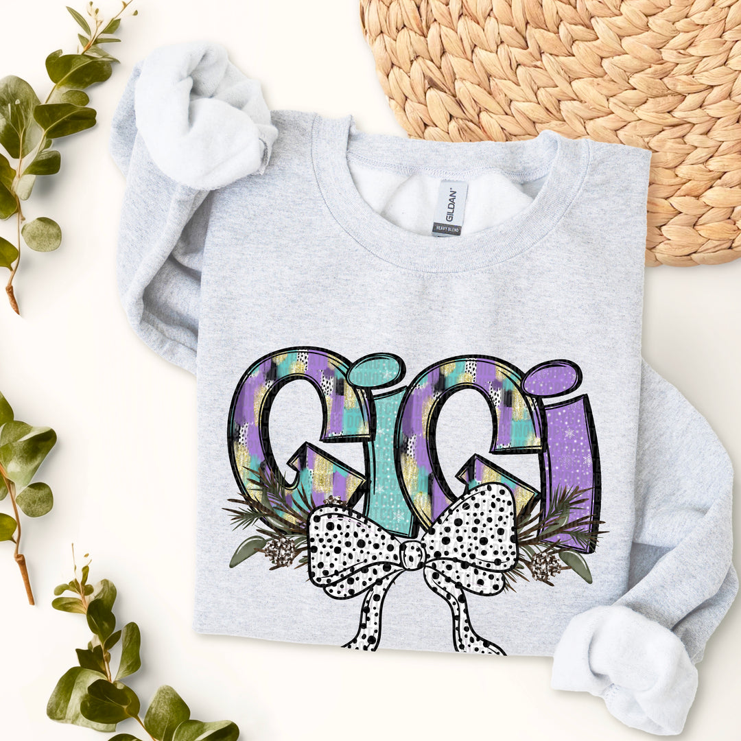 Winter Names DTF Print