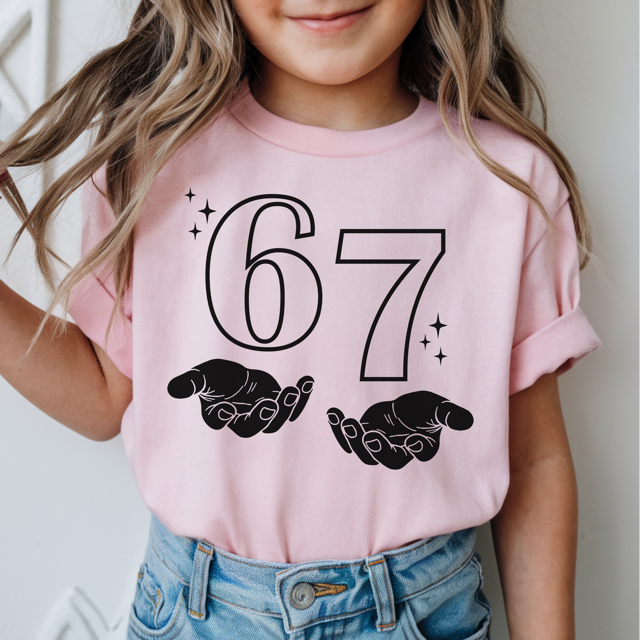 Six Seven Hands DTF Print