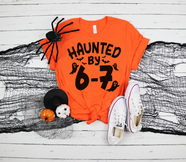 Haunted By 6-7 DTF Print