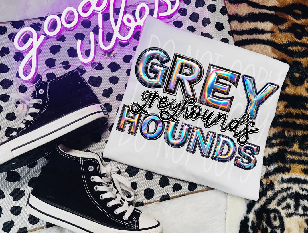 Holographic Mascots (T-Z) DTF Print