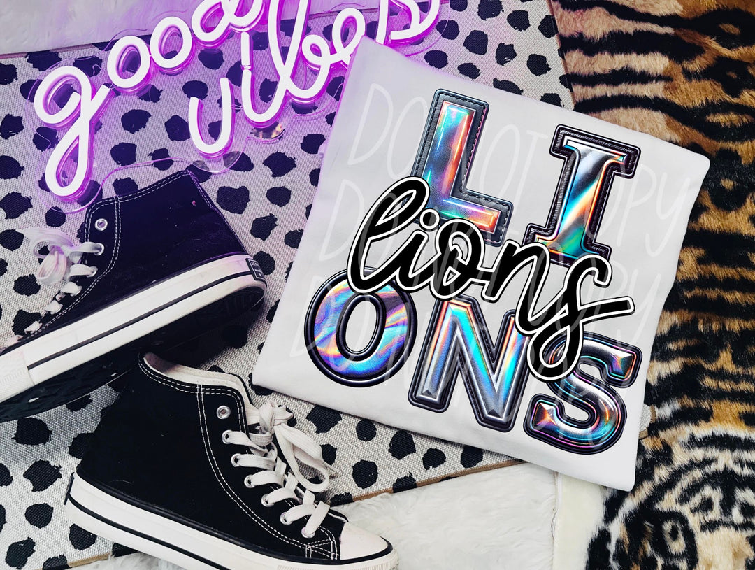 Holographic Mascots (T-Z) DTF Print