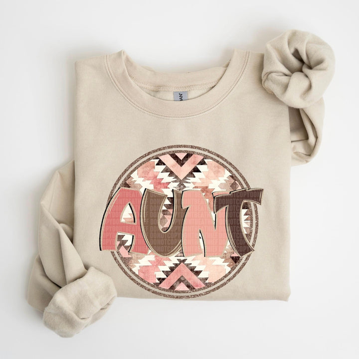 Pink And Brown Names DTF Print