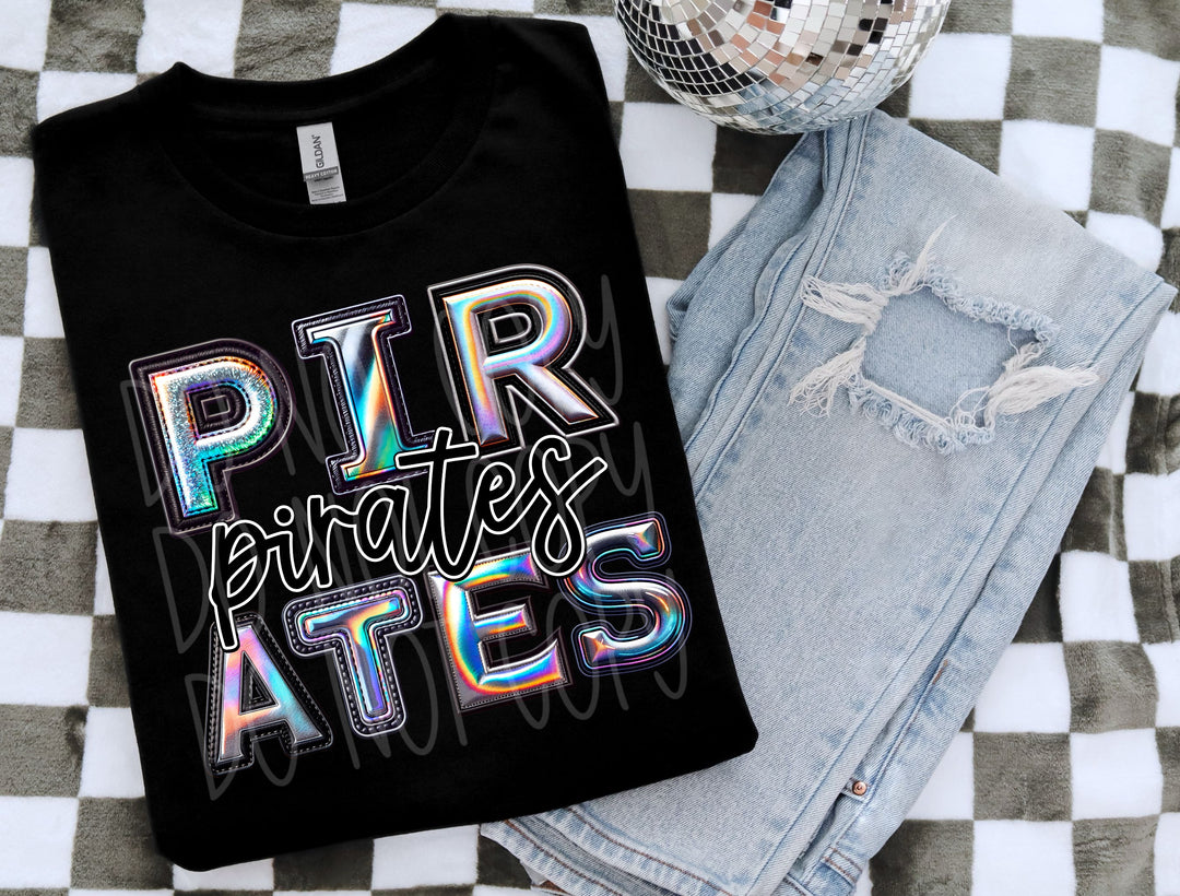 Holographic Mascots (T-Z) DTF Print