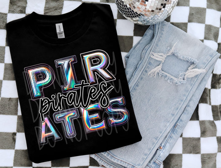 Holographic Mascots (T-Z) DTF Print