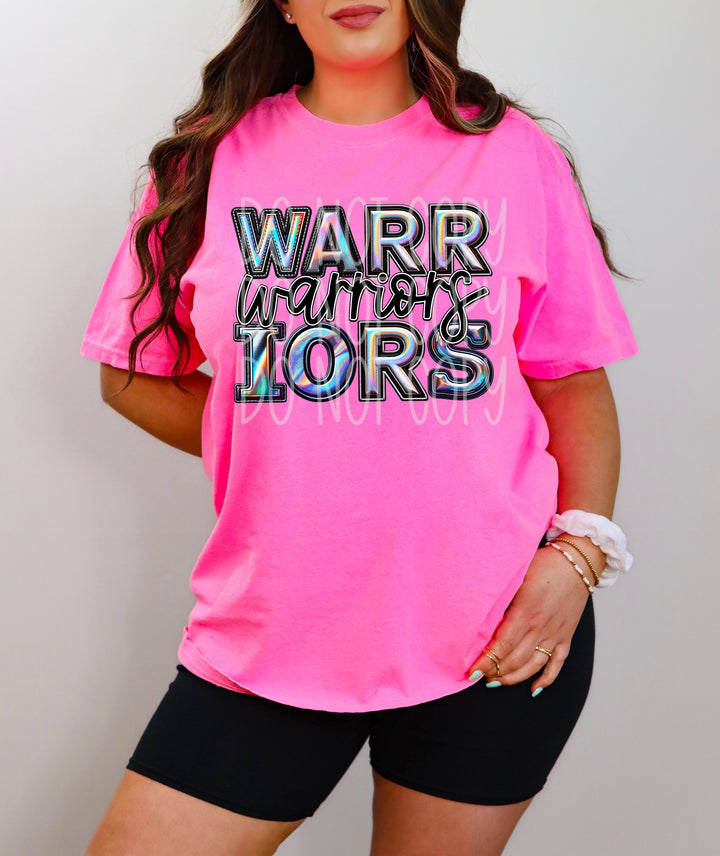 Holographic Mascots (T-Z) DTF Print