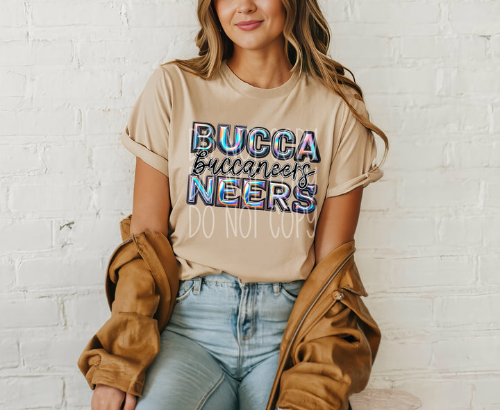 Holographic Mascots (T-Z) DTF Print