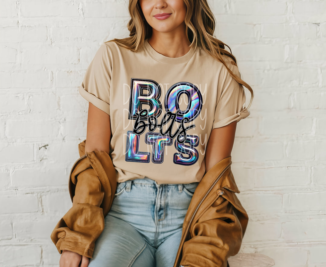 Holographic Mascots (T-Z) DTF Print