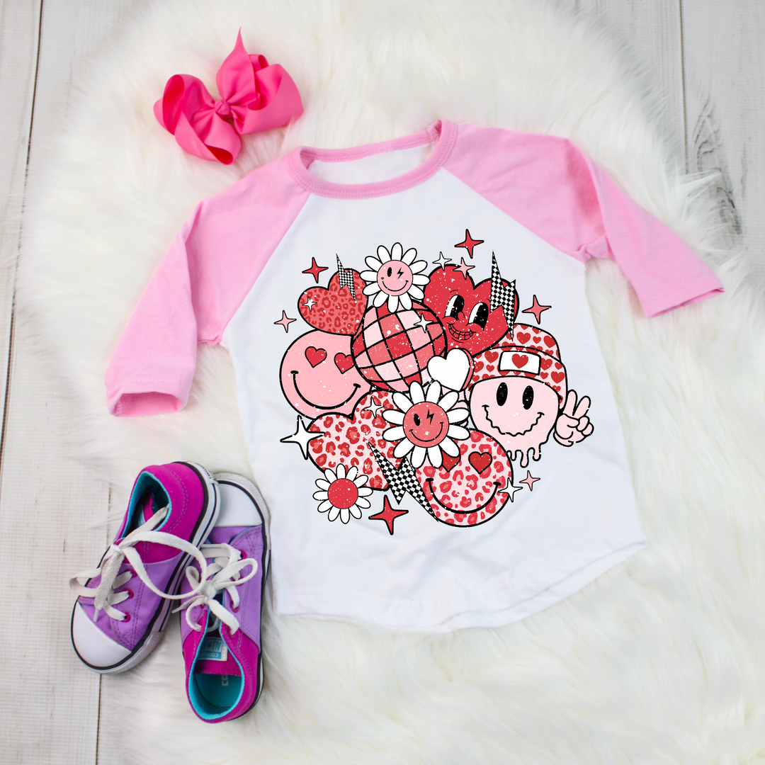 Groovy Valentines DTF Print