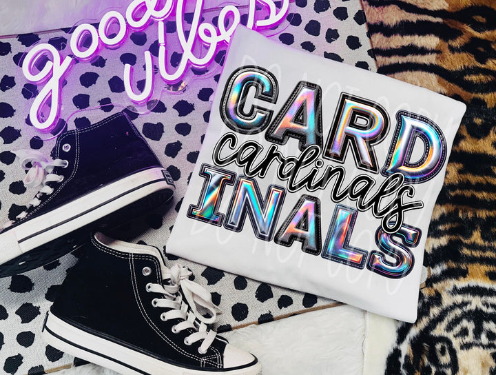 Holographic Mascots (T-Z) DTF Print