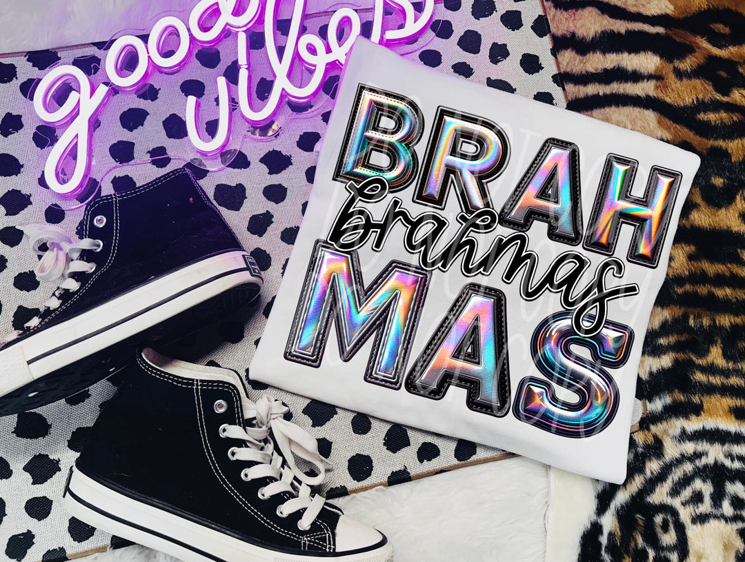 Holographic Mascots (T-Z) DTF Print