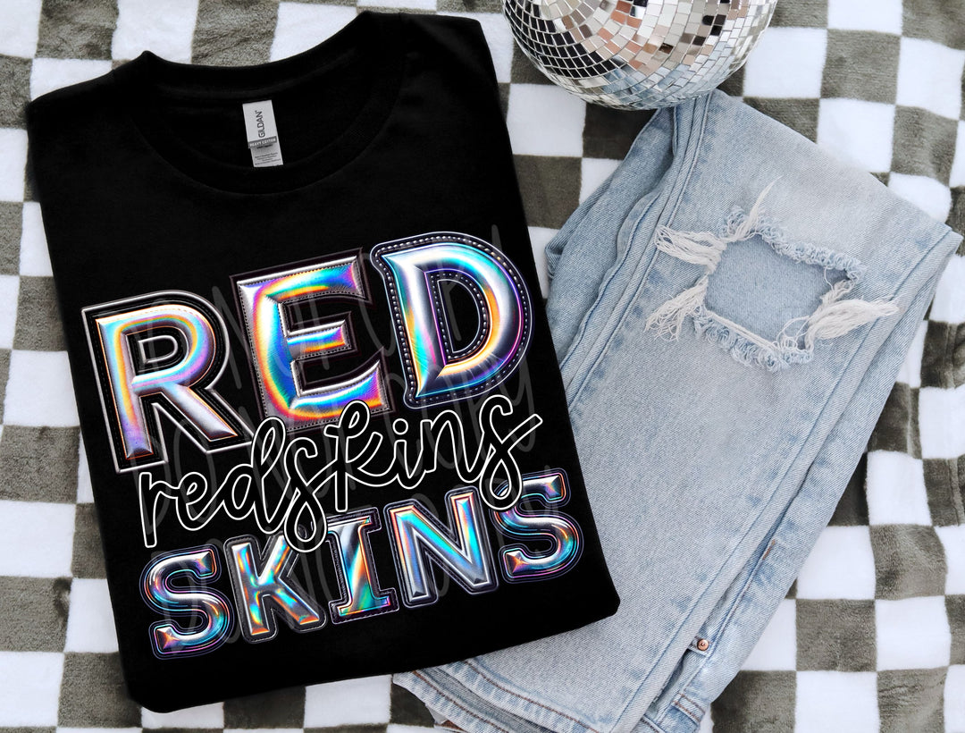 Holographic Mascots (T-Z) DTF Print