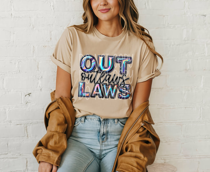 Holographic Mascots (T-Z) DTF Print