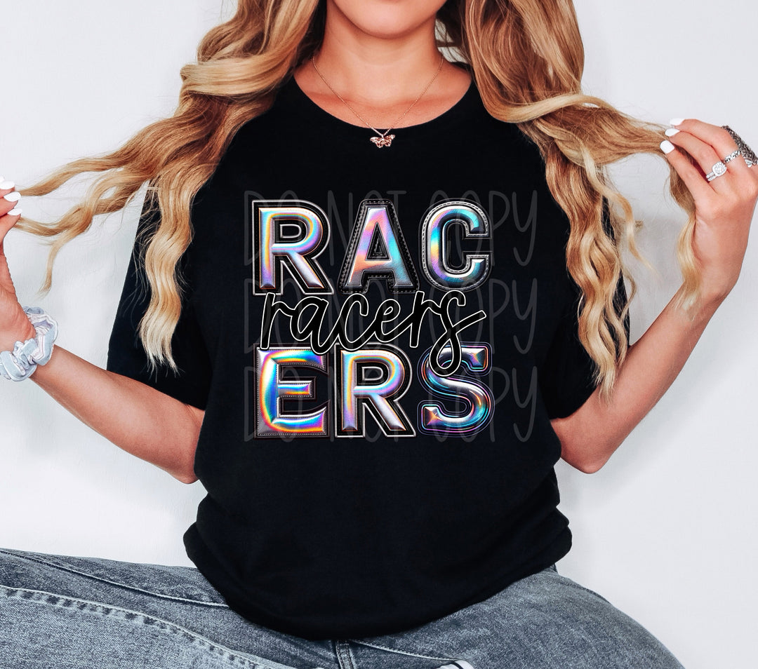 Holographic Mascots (T-Z) DTF Print