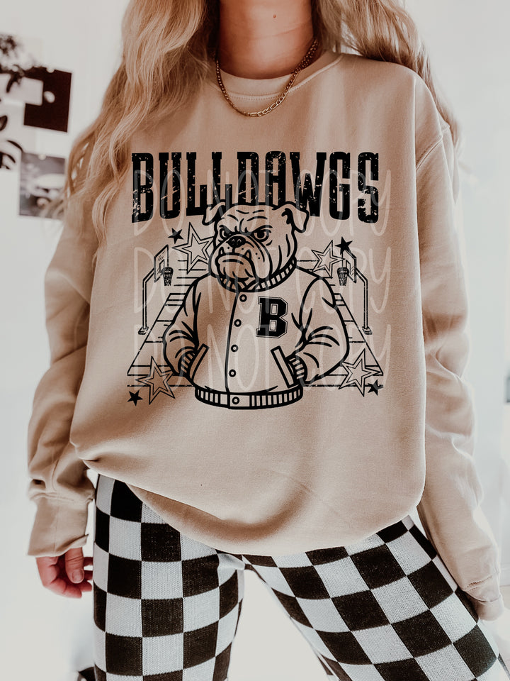 Basketball Letterman Mascots DTF Print