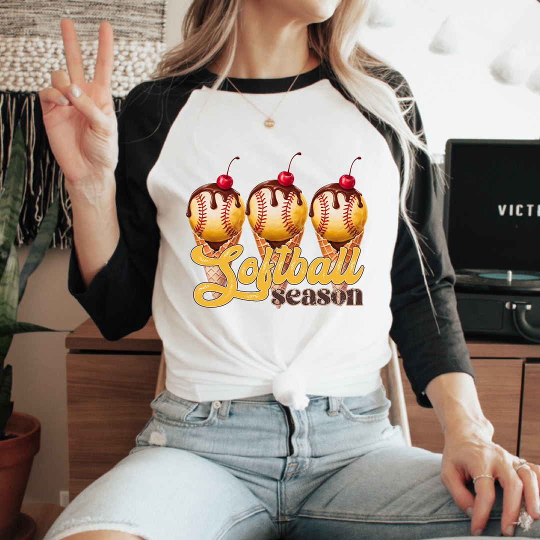 Ball Season Icecream DTF Print
