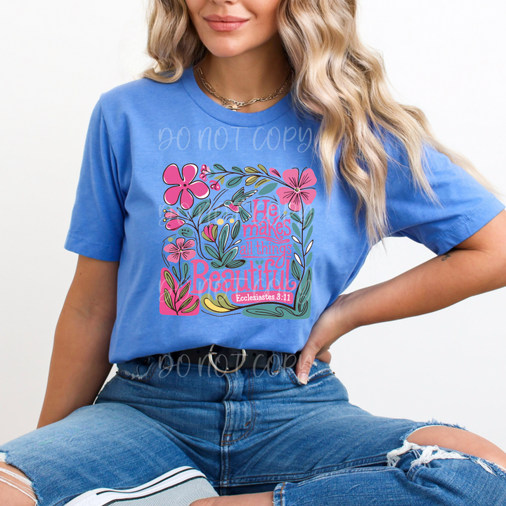 He Makes All Things Beautiful DTF Print