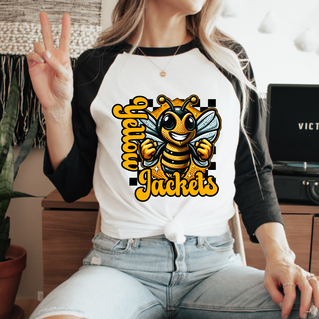 Yellow Jackets DTF Print
