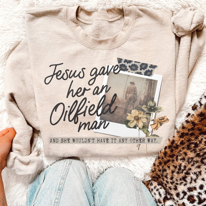 Jesus Gave Her CUSTOM DTF Print (Email your picture to support@simpletymes.com)