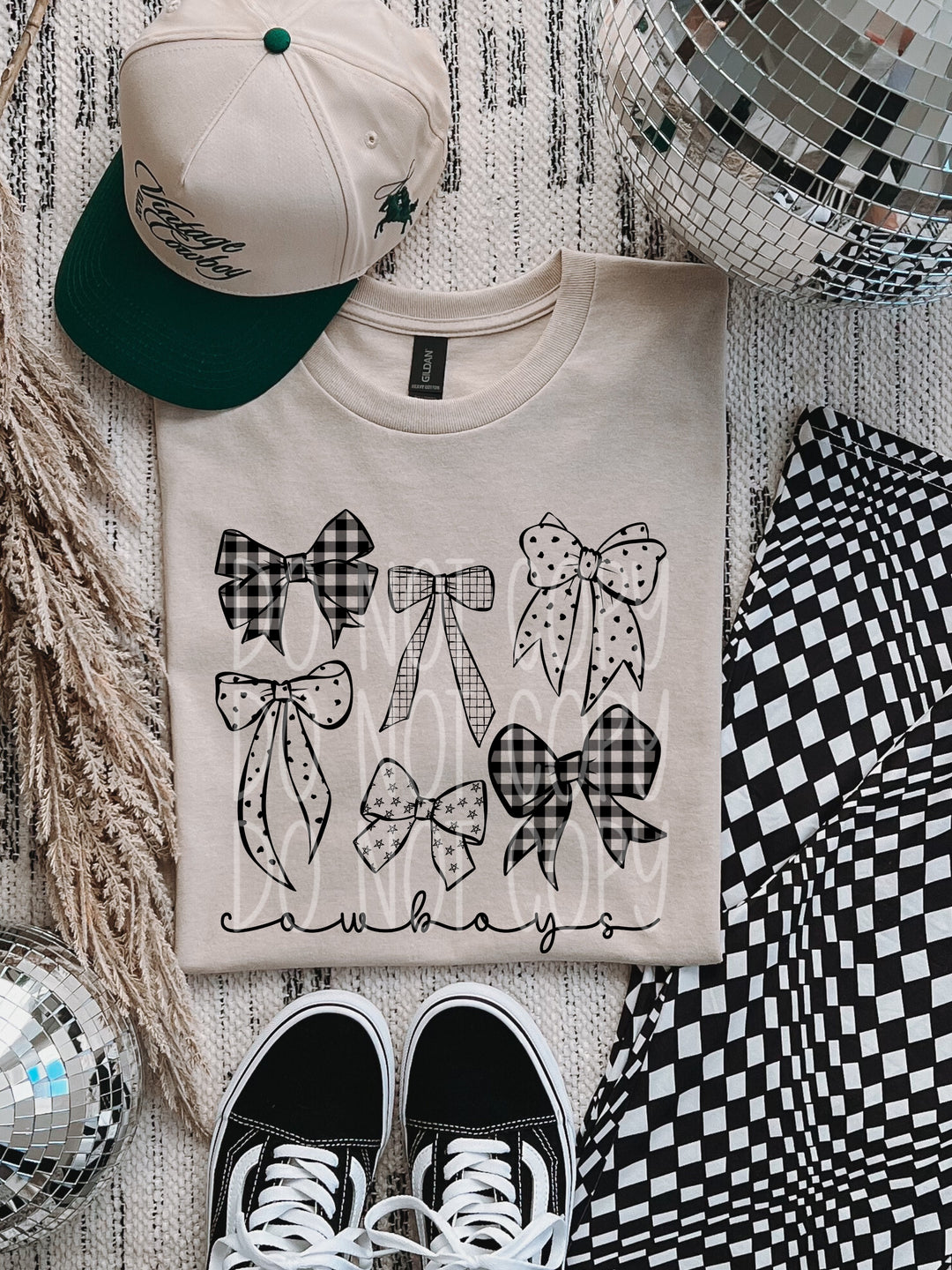 SC Mascot Bows DTF Print