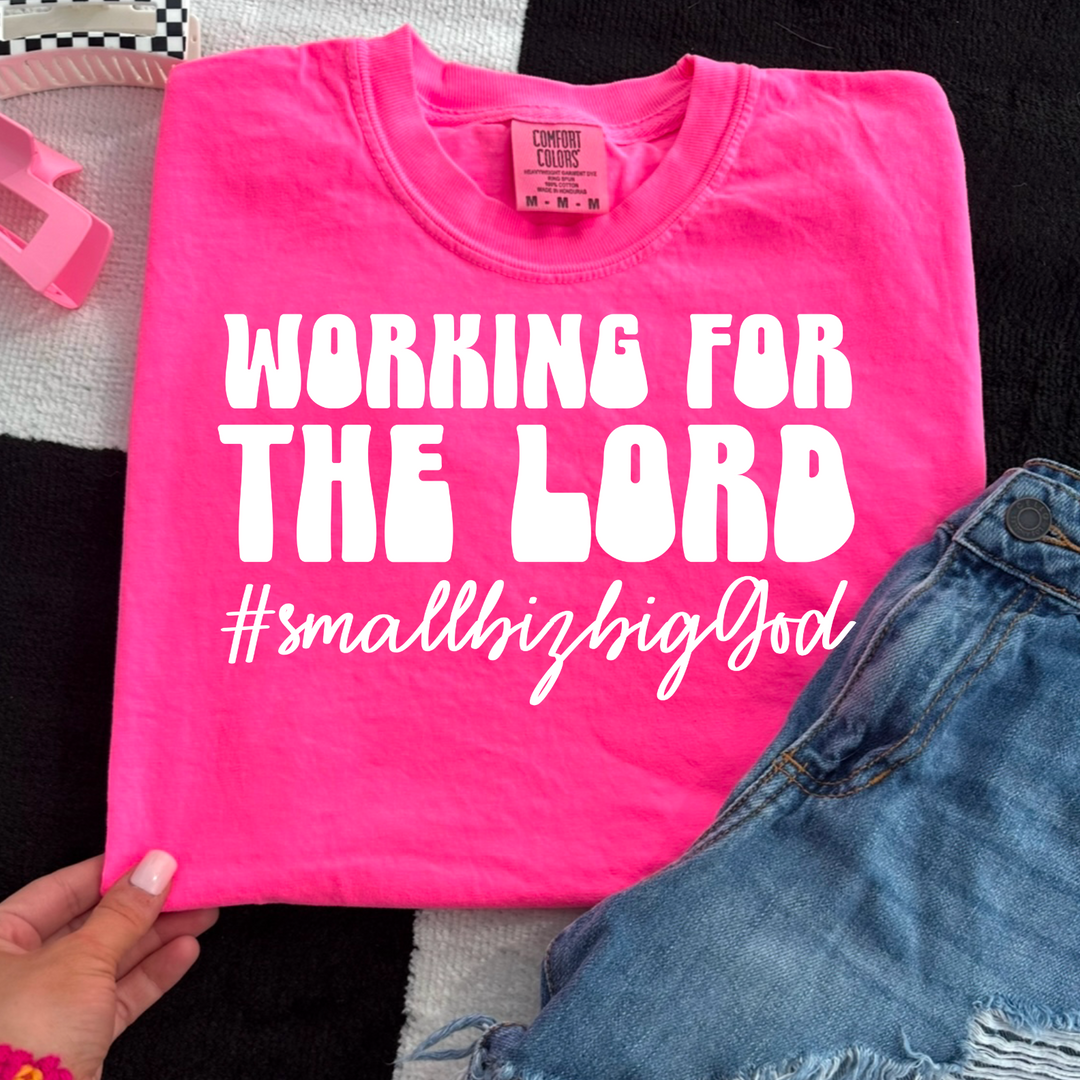 Working For The Lord DTF Print