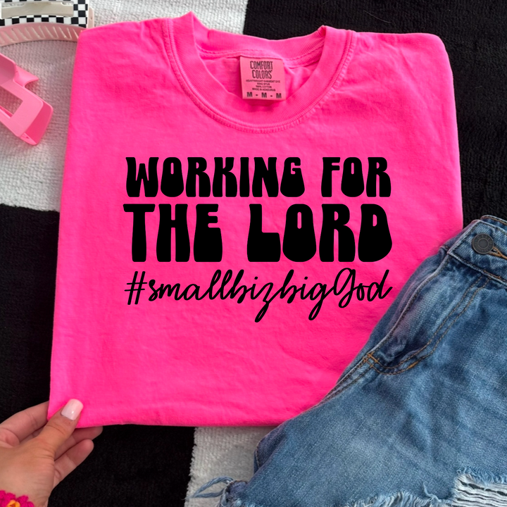 Working For The Lord DTF Print