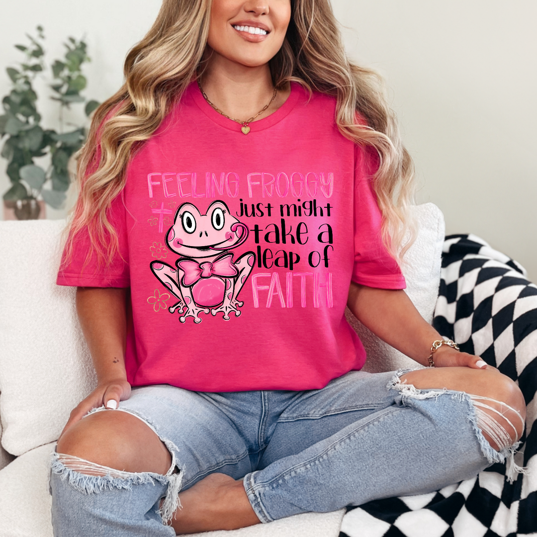 Feeling Froggy DTF Print