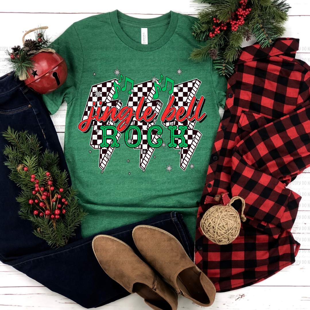 Jingle Bell Rock Bolts DTF Print