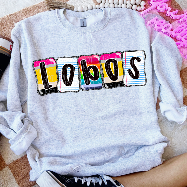 School Daze Mascots DTF Print