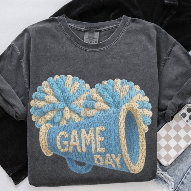 Yarn Game Day Cheer DTF Print