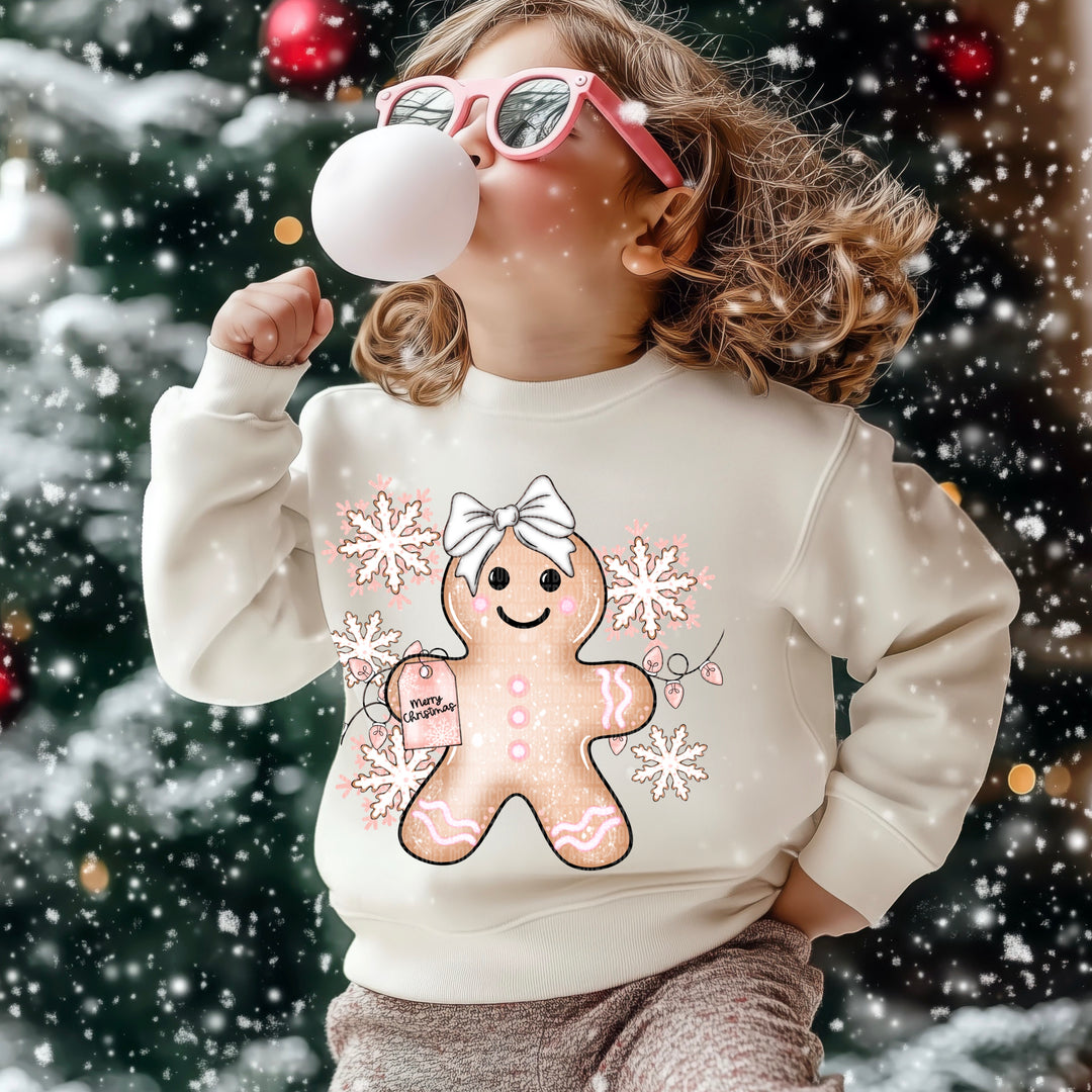 Little Miss Gingerbread DTF Print