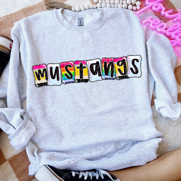 School Daze Mascots DTF Print