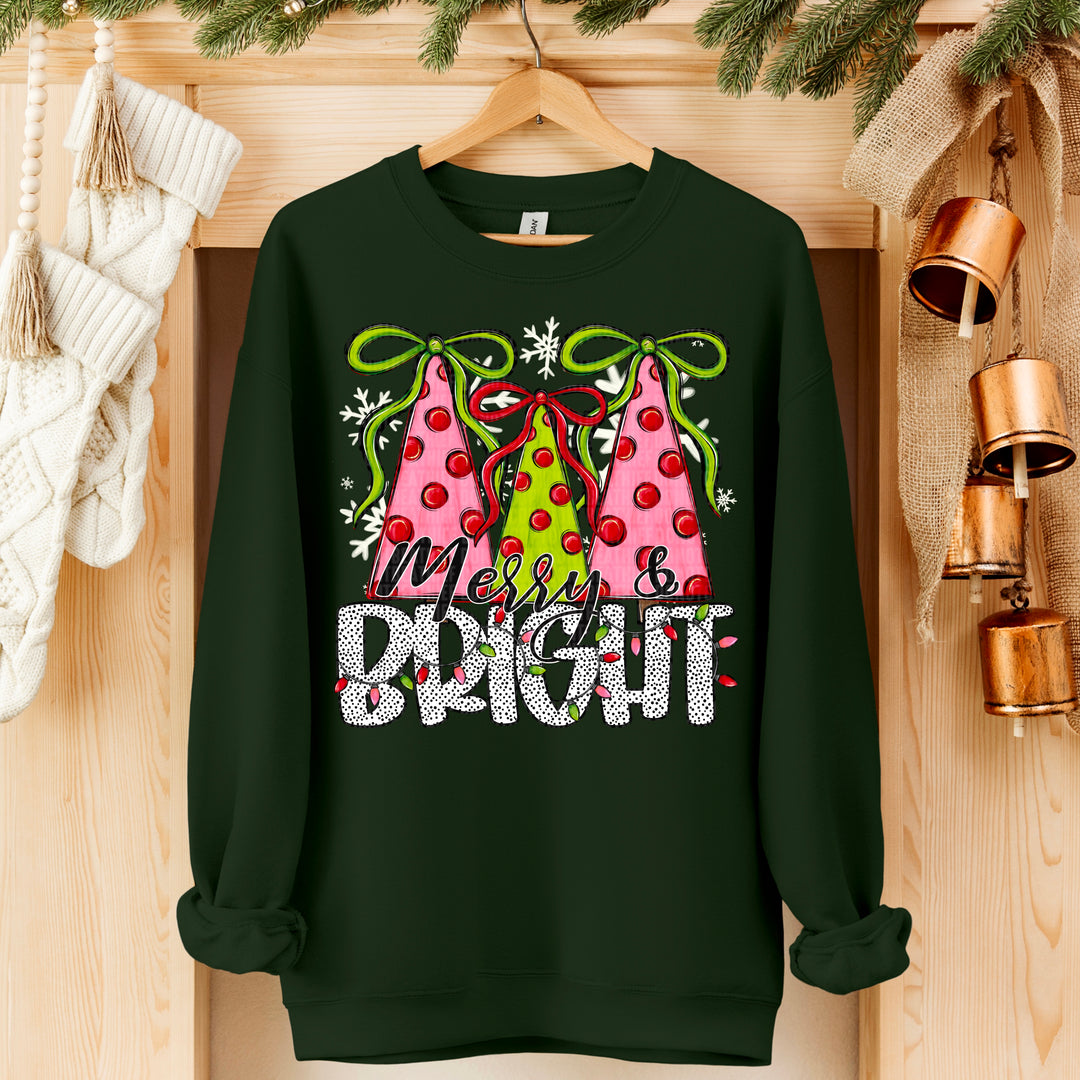Merry And Bright DTF Print