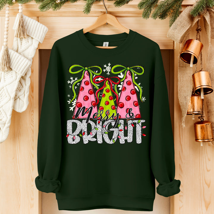 Merry And Bright DTF Print