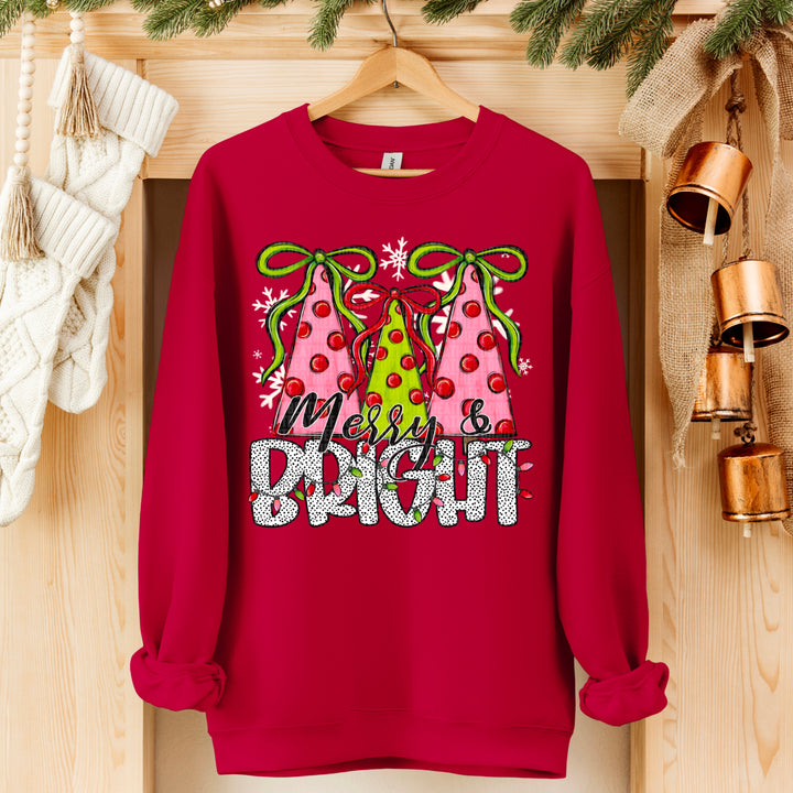 Merry And Bright DTF Print