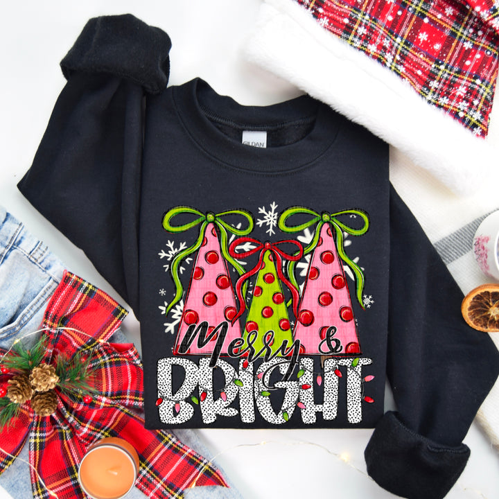 Merry And Bright DTF Print
