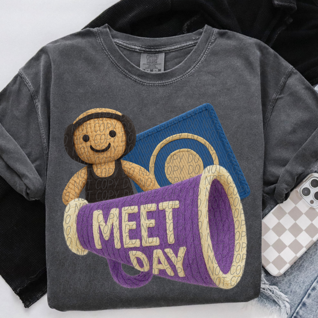 Yarn Game Day Wrestling DTF Print