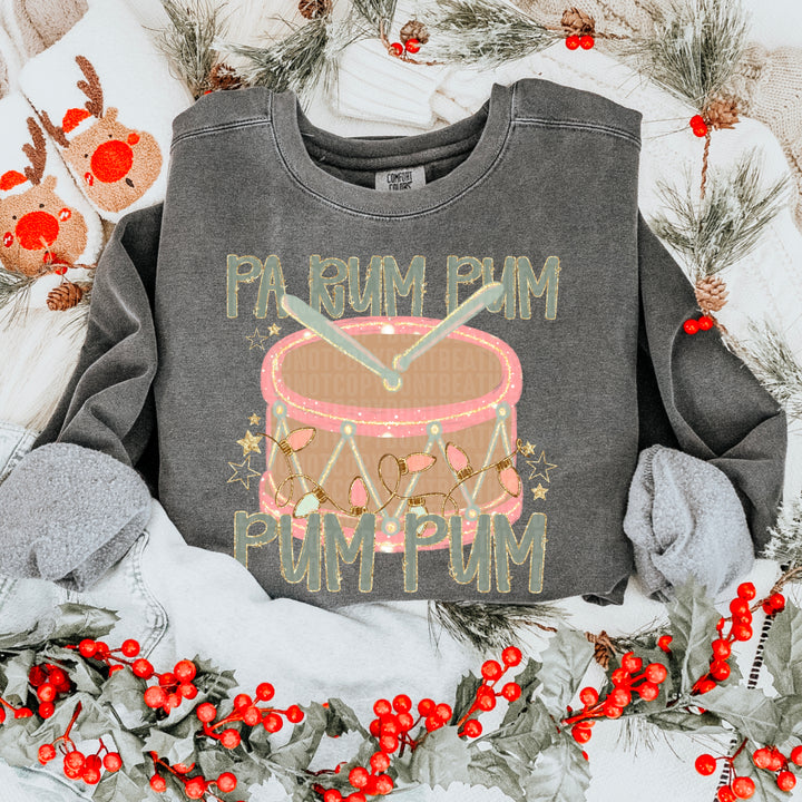 Pa Rum Pum Pum Pum DTF Print
