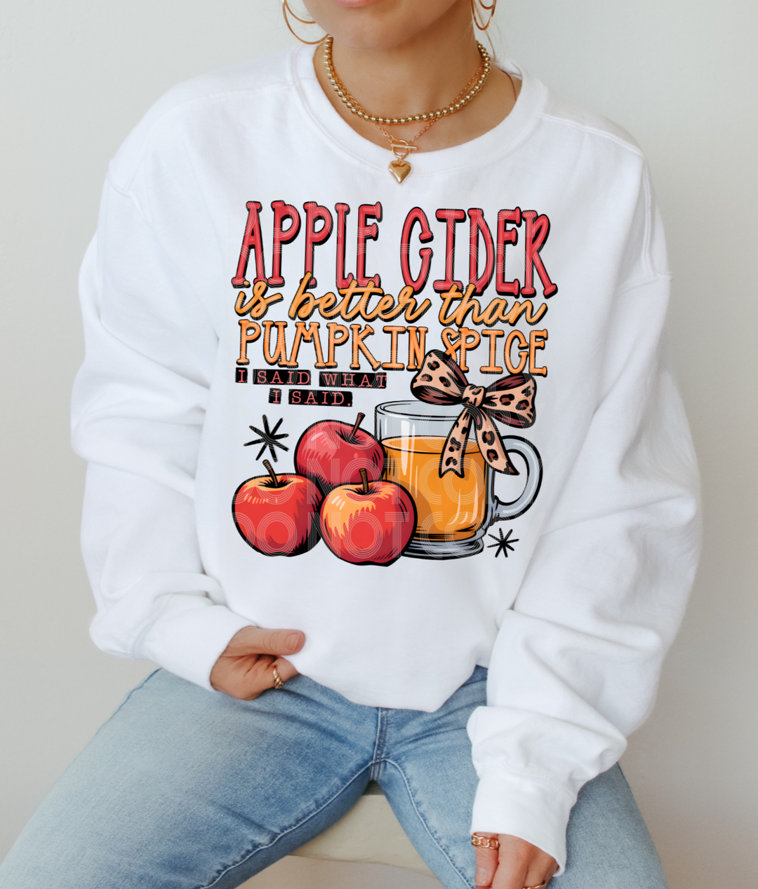 Apple Cider is Better DTF Print