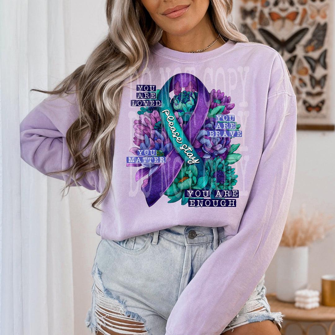 You are Enough DTF Print