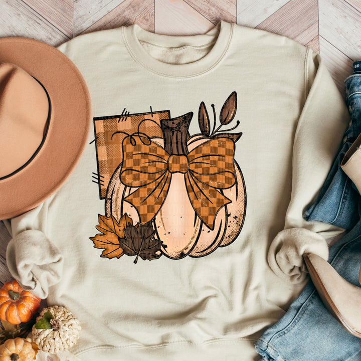 Pumpkin Patch Doodle DTF Print