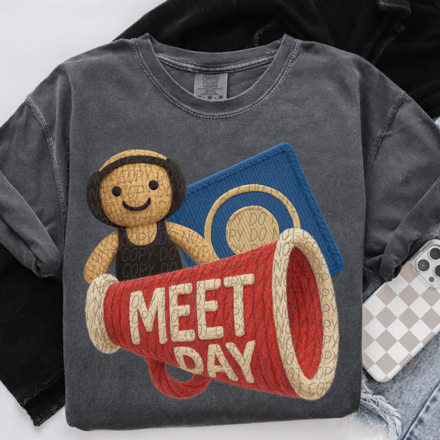 Yarn Game Day Wrestling DTF Print